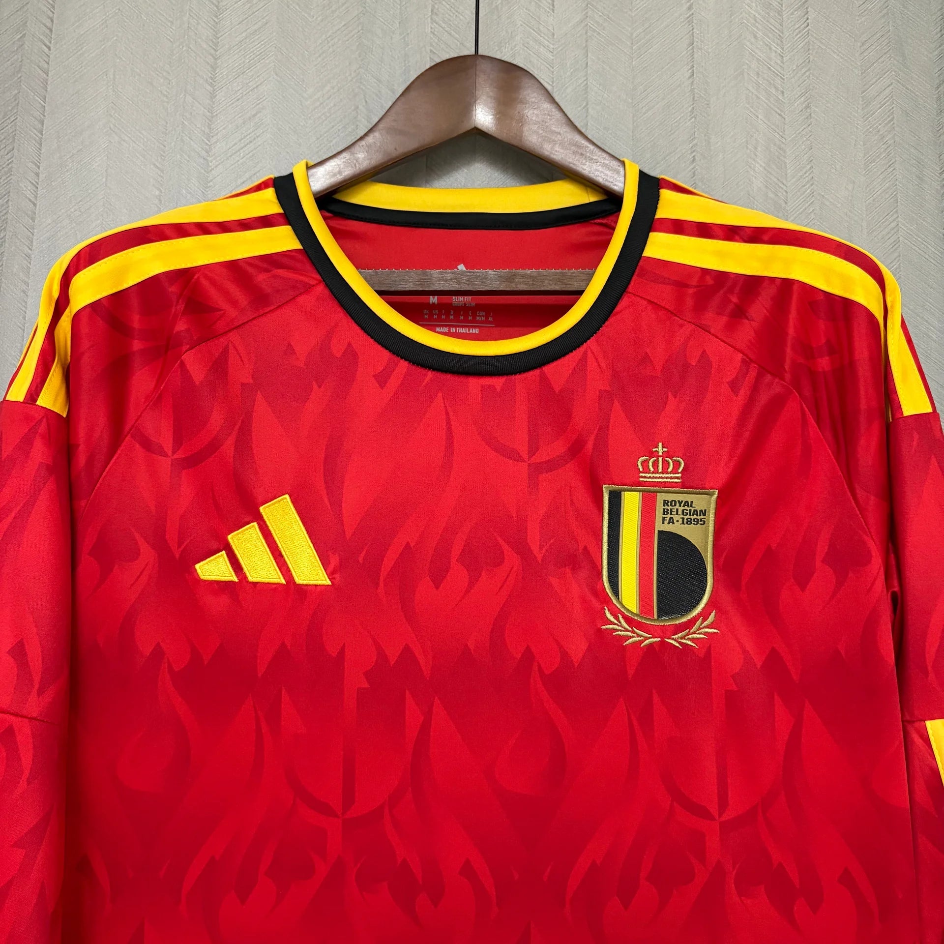 Belgium Long Sleeve Home Soccer Jersey World Cup 2026