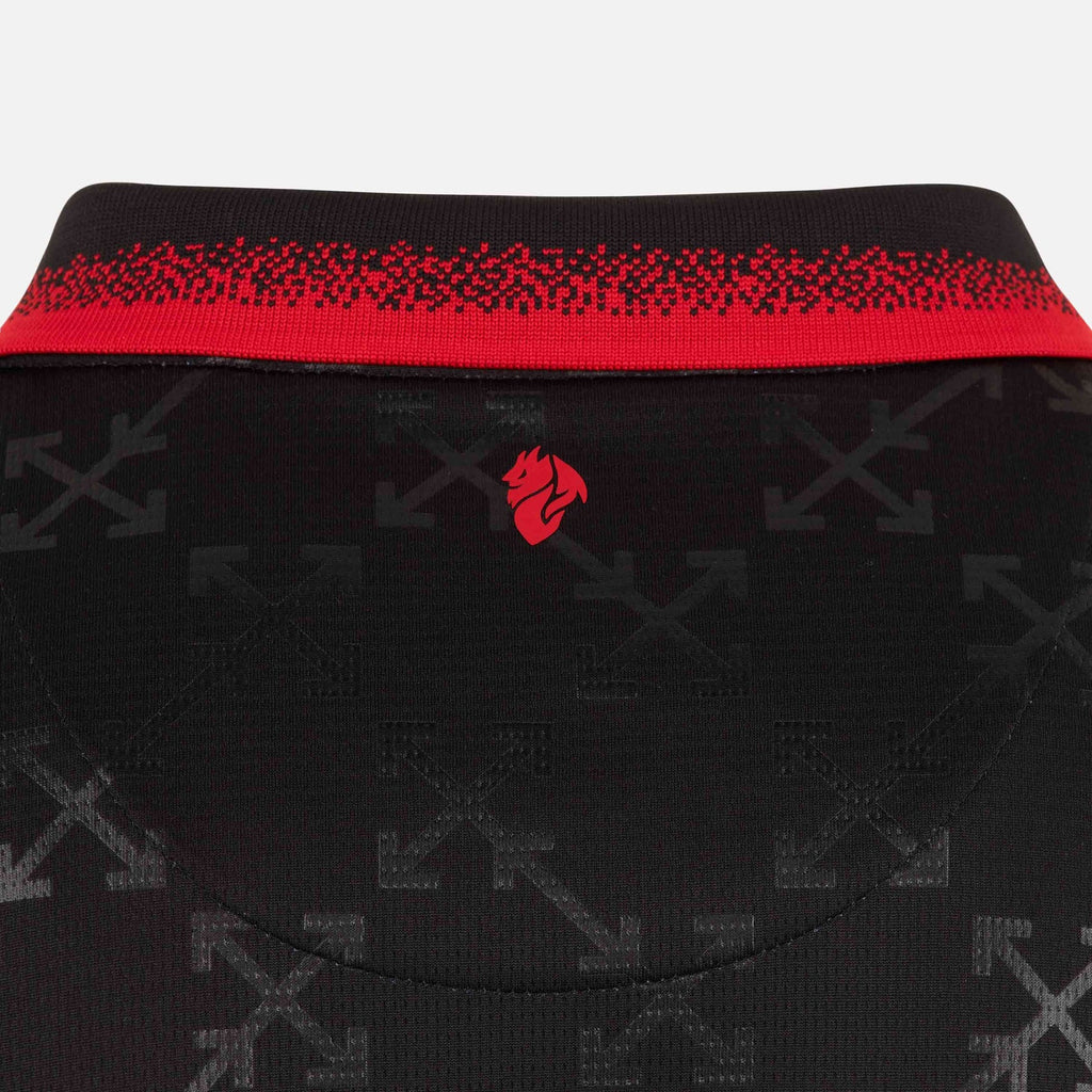 Milan AC х OFF-WHITE Black Replica Jersey 2025 Adults