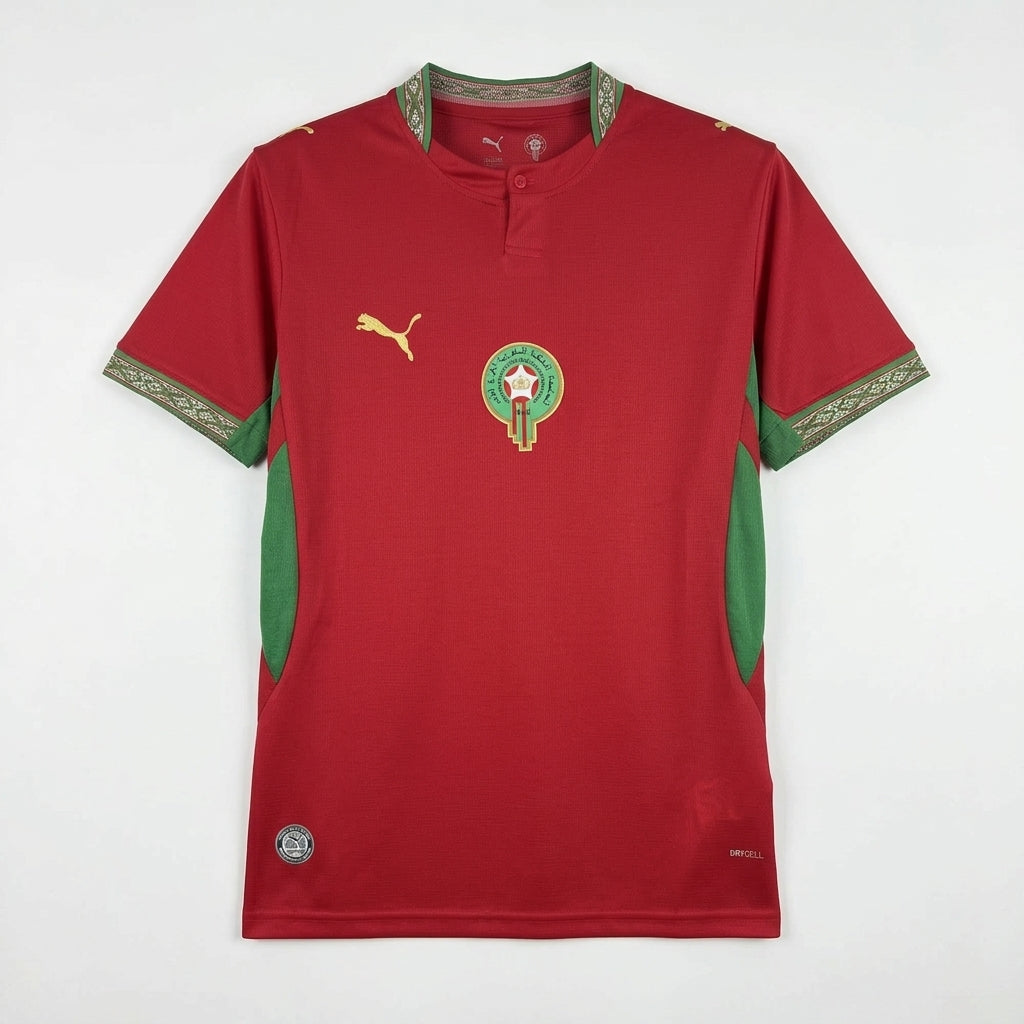 Morocco Home Soccer Jersey World Cup 2026
