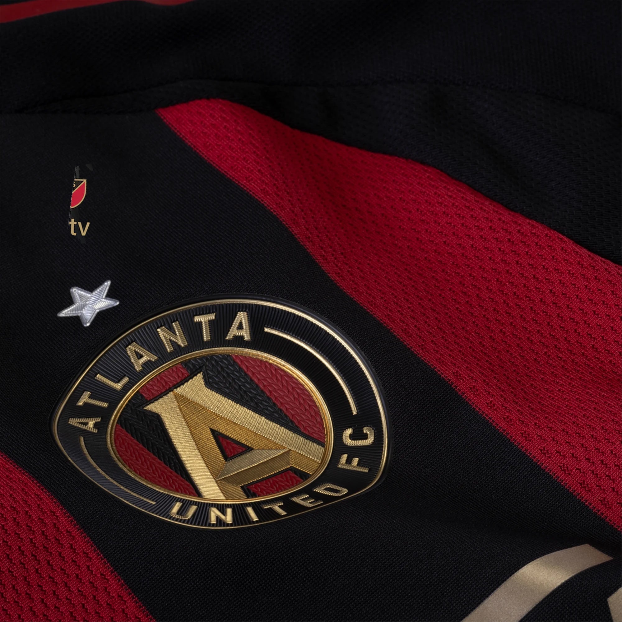 adidas Josh Cohen Atlanta United Authentic Home Jersey w/ MLS Patches 25/26 (Red/Black)