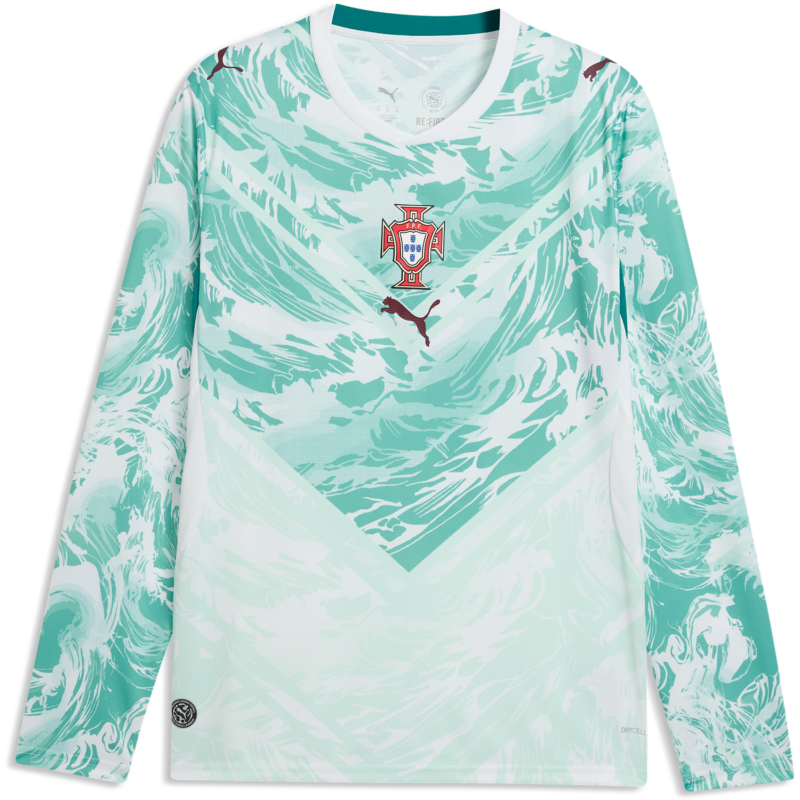 Men's Portugal Away World Cup 2026 Long Sleeve Stadium Jersey
