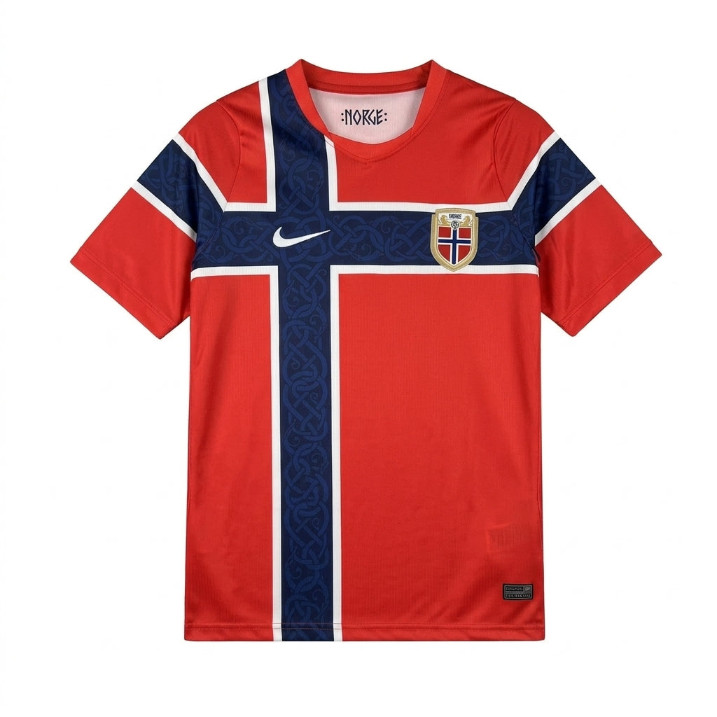Norway Home Soccer Jersey World Cup 2026