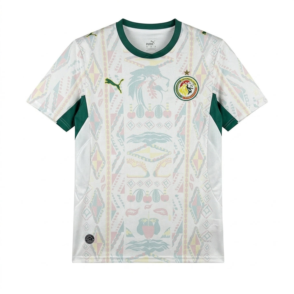 Senegal Home Soccer Jersey World Cup 2026 - White